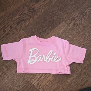 Pink Barbie Crop Top